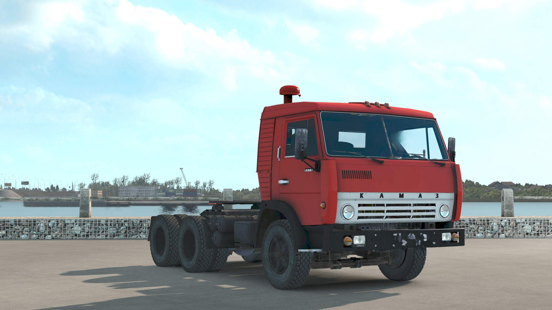 КАМАЗ-5410 — советский и российский седельный тягач и шасси для установки различных надстроек линейки автомобилей КАМАЗ первого поколения