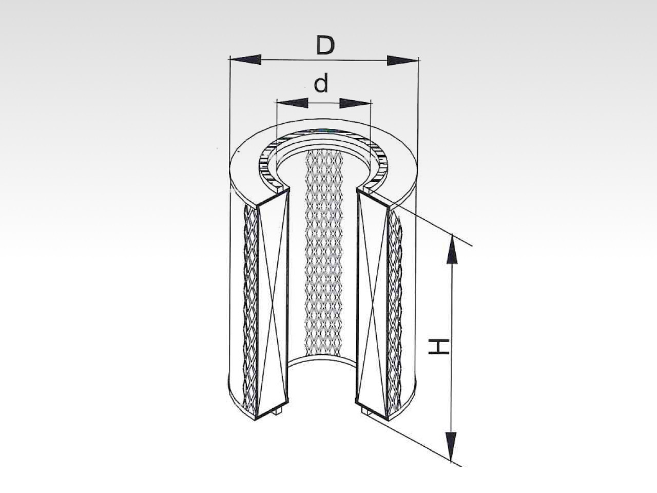Воздушный фильтр фильтр NEVSKY FILTER NF4508