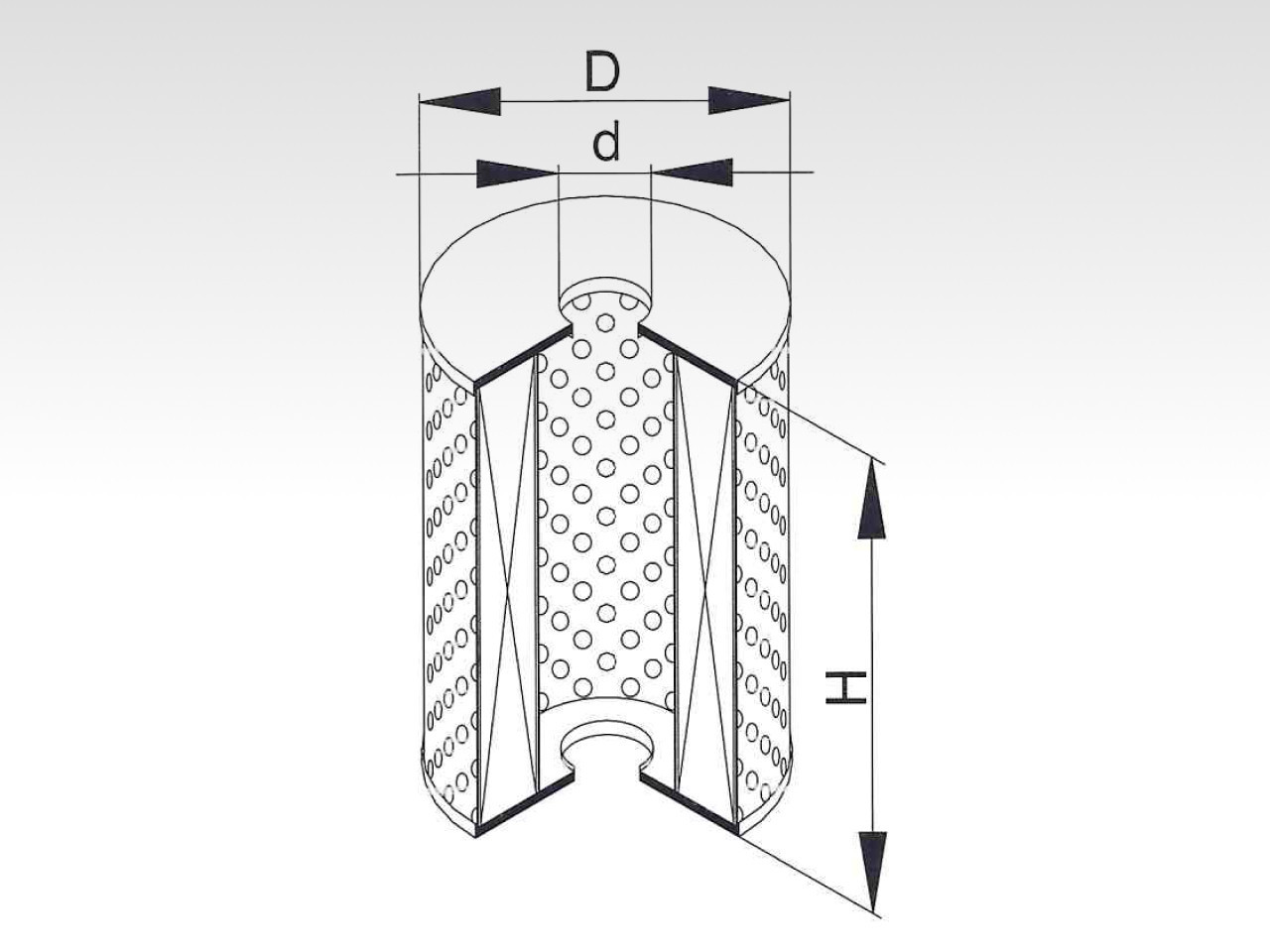 Фильтр для тепловозов и судов, Топливный фильтр фильтр NEVSKY FILTER NF3724