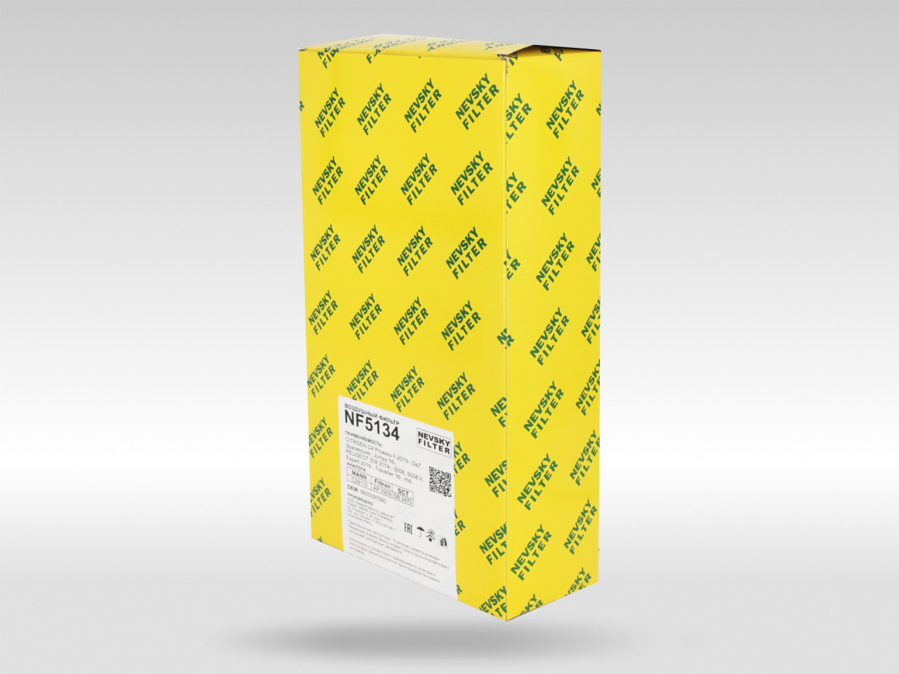 Воздушный фильтр фильтр NEVSKY FILTER NF5134