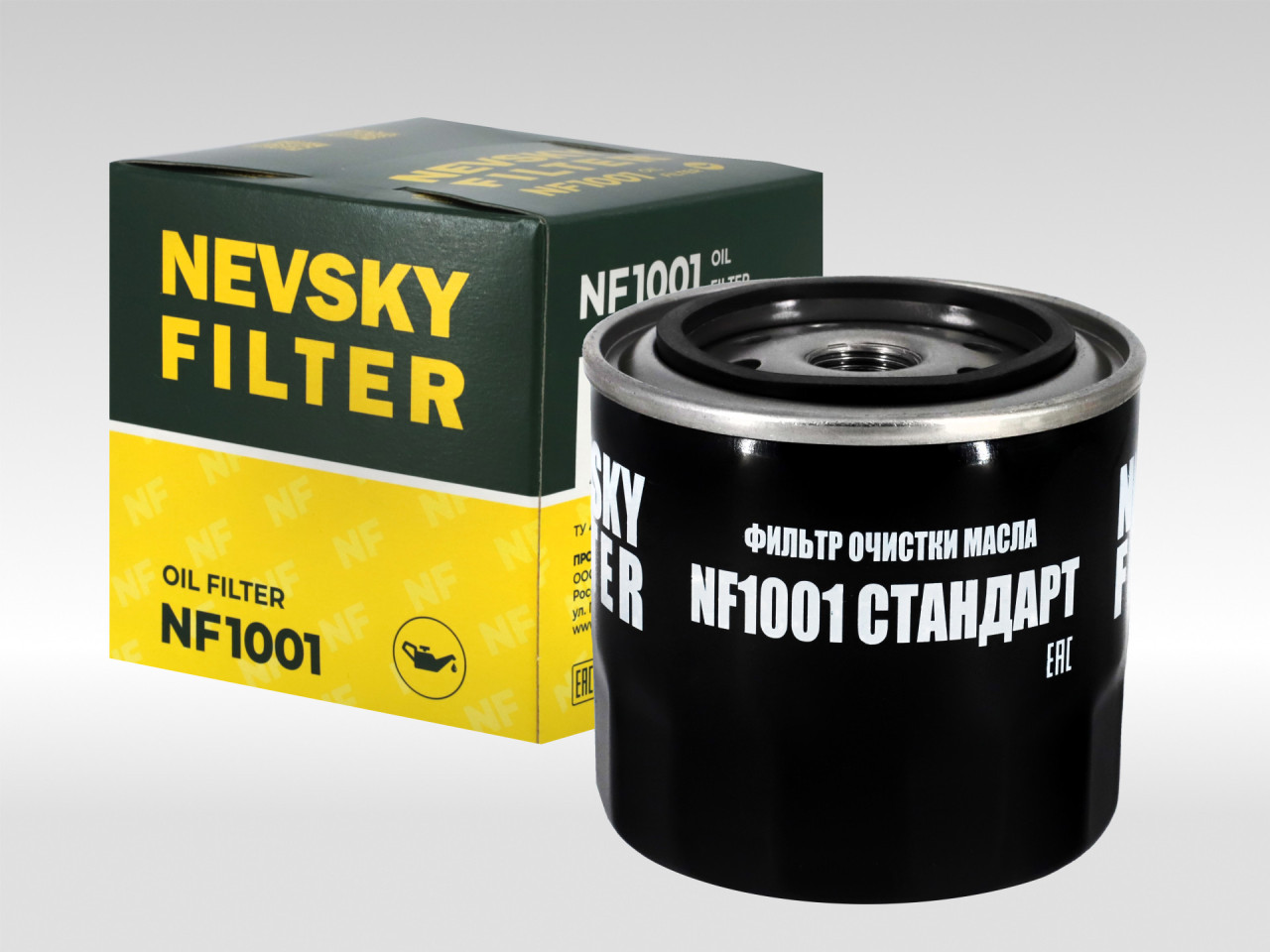 Масляный фильтр фильтр NEVSKY FILTER NF1001