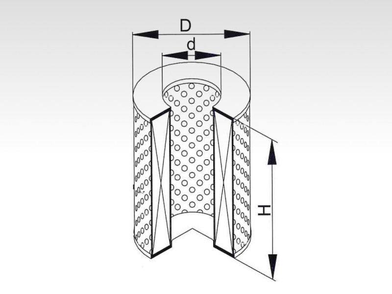 Фильтр для АЗС, Топливный фильтр фильтр NEVSKY FILTER NF3768-60
